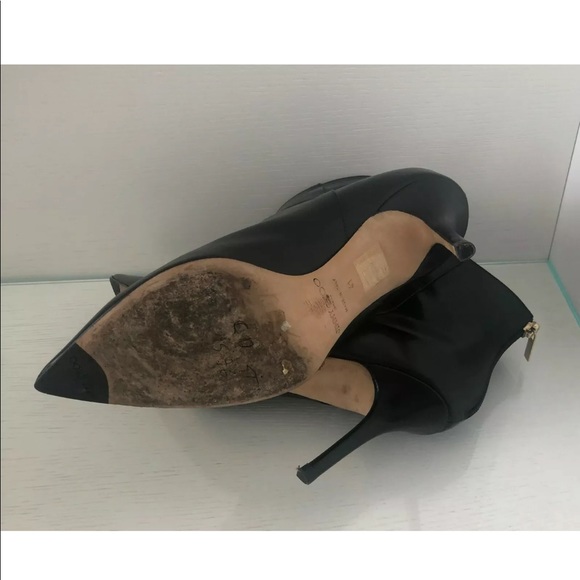 💯 AUTHENTIC JIMMY CHOO BLACK BOOTIES, SZ 41 - Picture 5 of 5